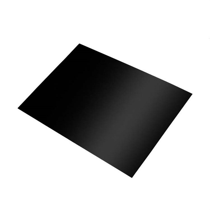 black aluminum sheet
