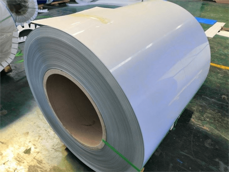Farvebelagt aluminiumsspole